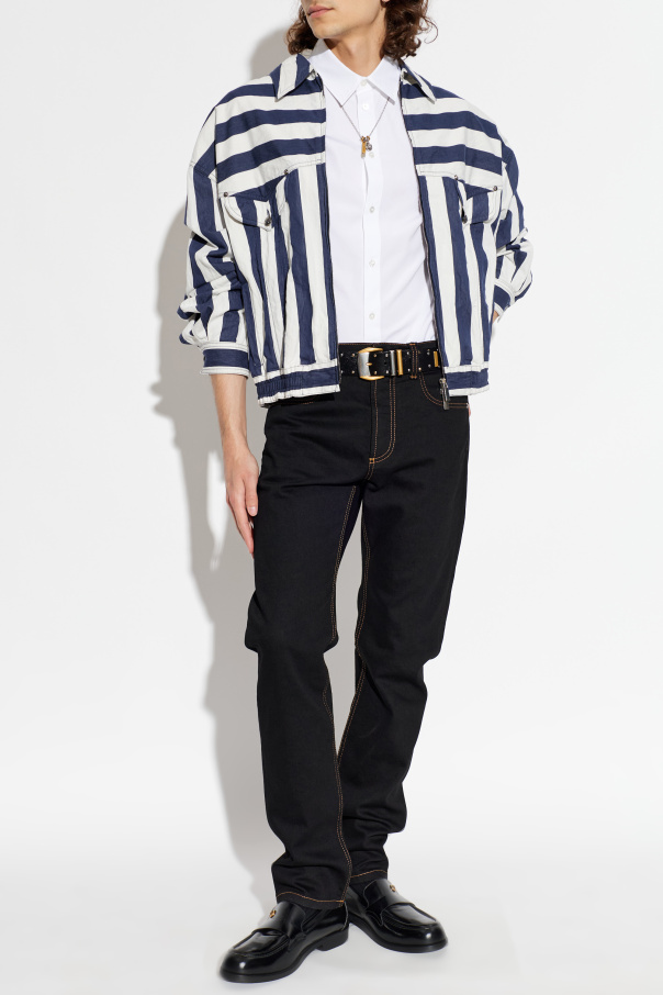 Versace Jacket with stripe pattern