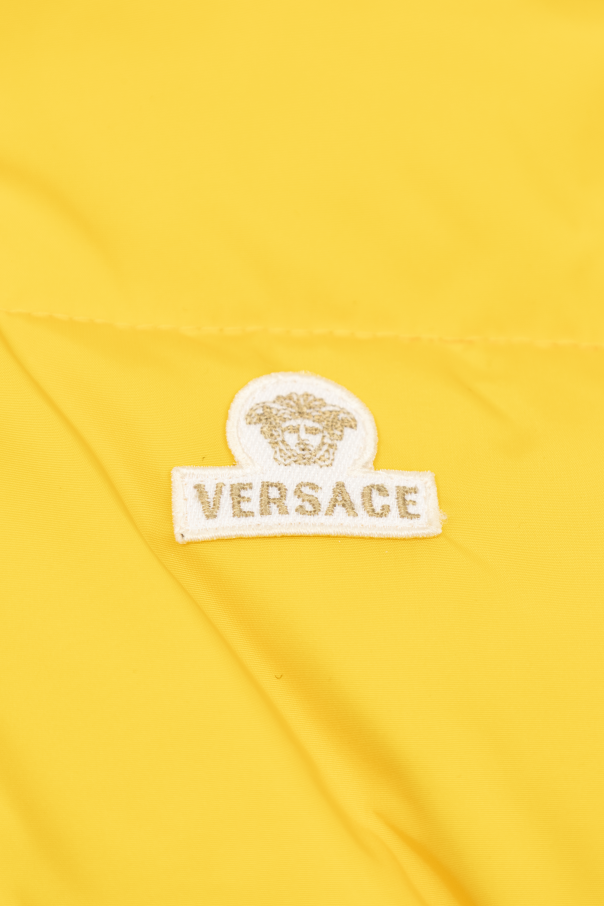 Versace Kids Chaqueta de plumas con capucha