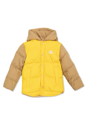 Down jacket with hood