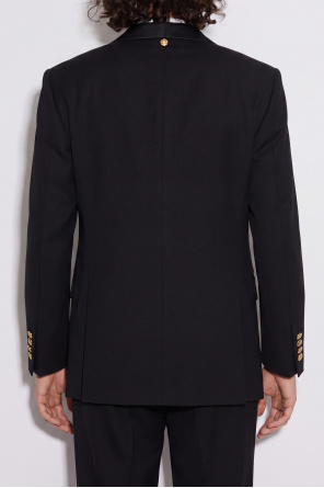 Versace Wool blazer with appliqués