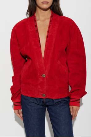 Versace Wildlederjacke