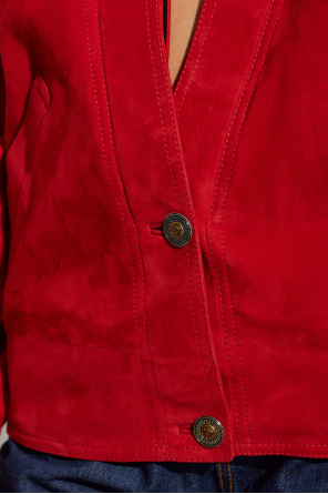 Versace Wildlederjacke