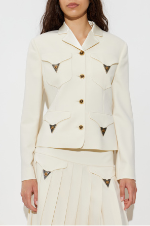 Versace Blazer with appliqués