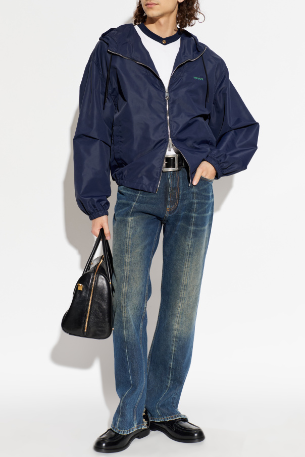 Versace Light jacket with hood