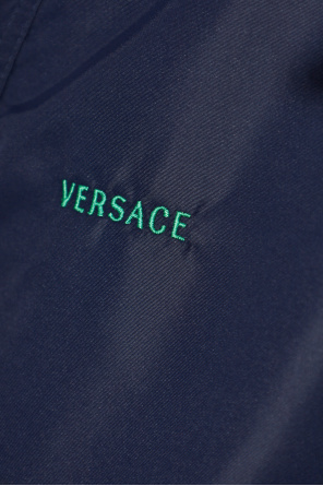Versace Light jacket with hood