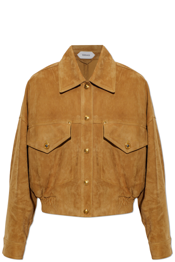 Suede jacket od Versace