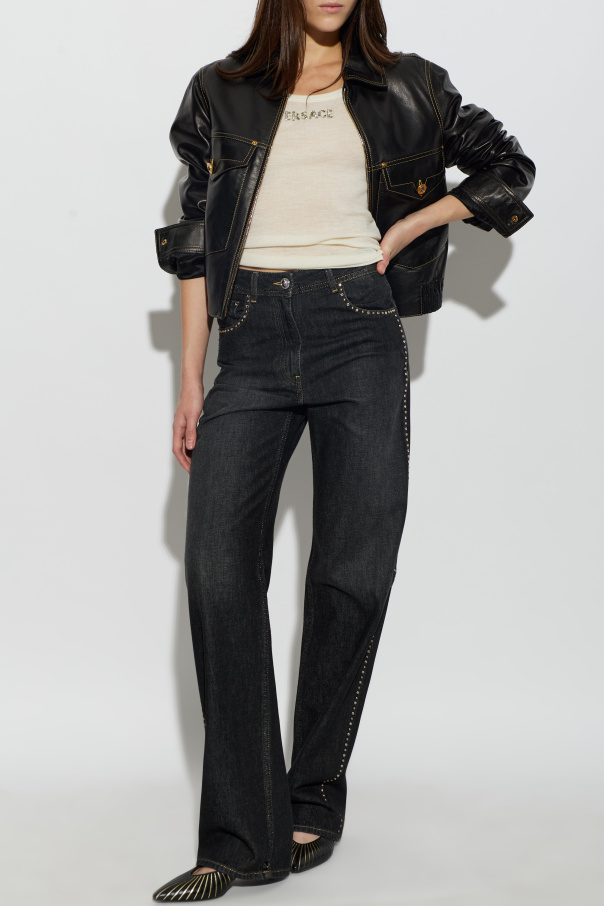 Versace Leather jacket