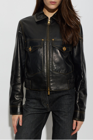 Versace Leather jacket