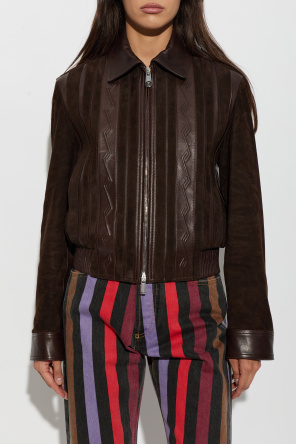 Versace Lederjacke
