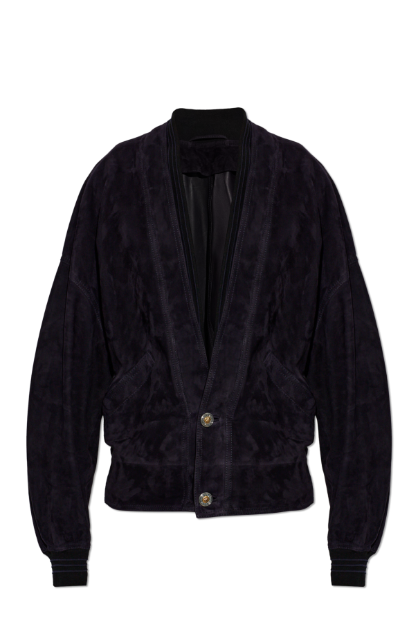 Suede jacket od Versace