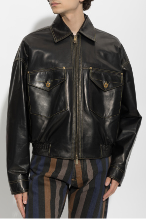 Versace Leather jacket