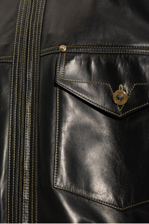 Versace Leather jacket