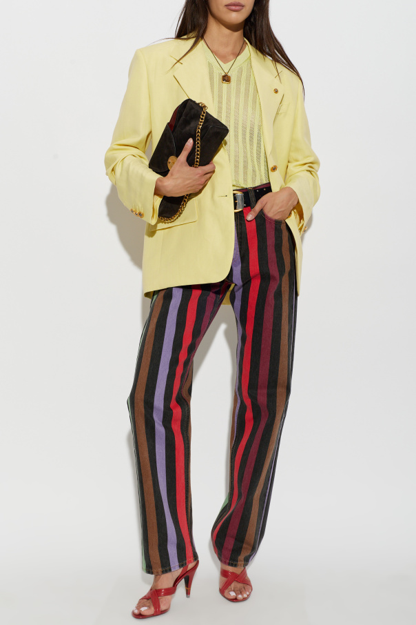 Versace Single-vent blazer