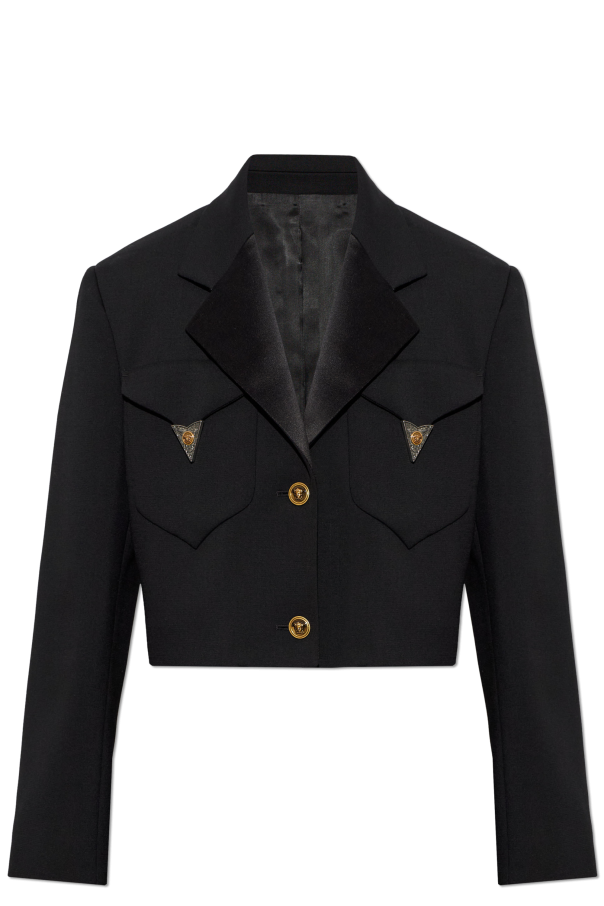 Short jacket with appliqués od Versace