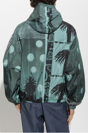 Versace Jacket with "Sunset Palms" print