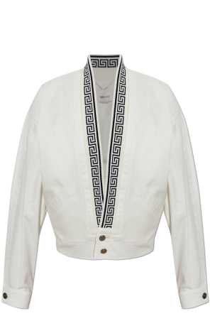 Jacket with a distinctive Greek pattern