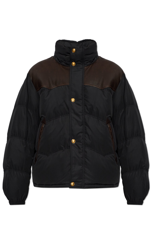 Down Jacket with Stand Collar od Versace