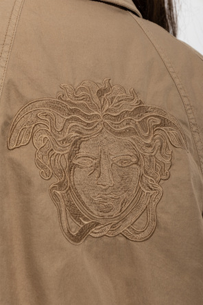 Versace Casaco acolchoado com cabeça de Medusa
