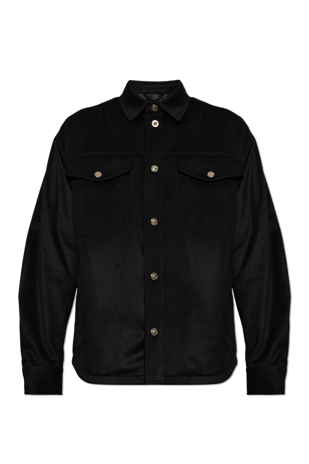 Cashmere jacket with pockets od Versace