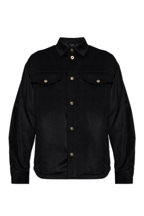 Cashmere jacket with pockets