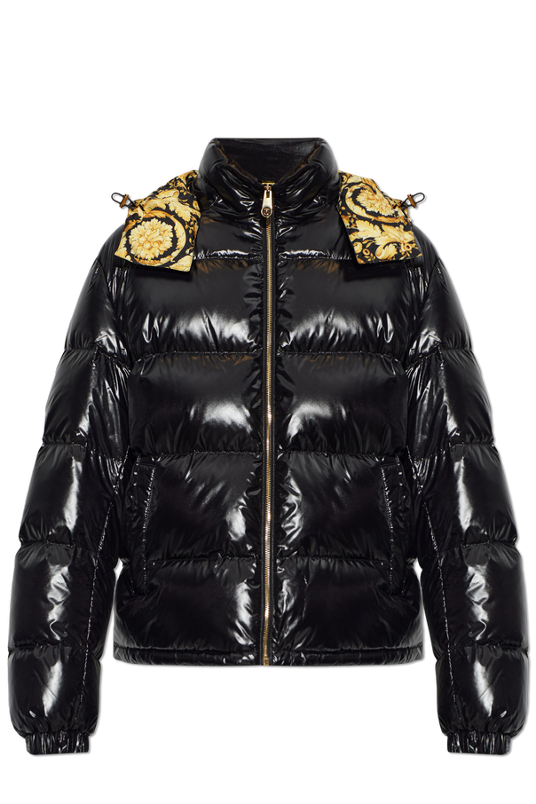 Padded hooded jacket od Versace
