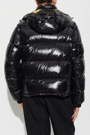 Versace Hooded down jacket