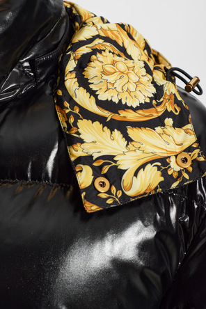 Versace Hooded down jacket