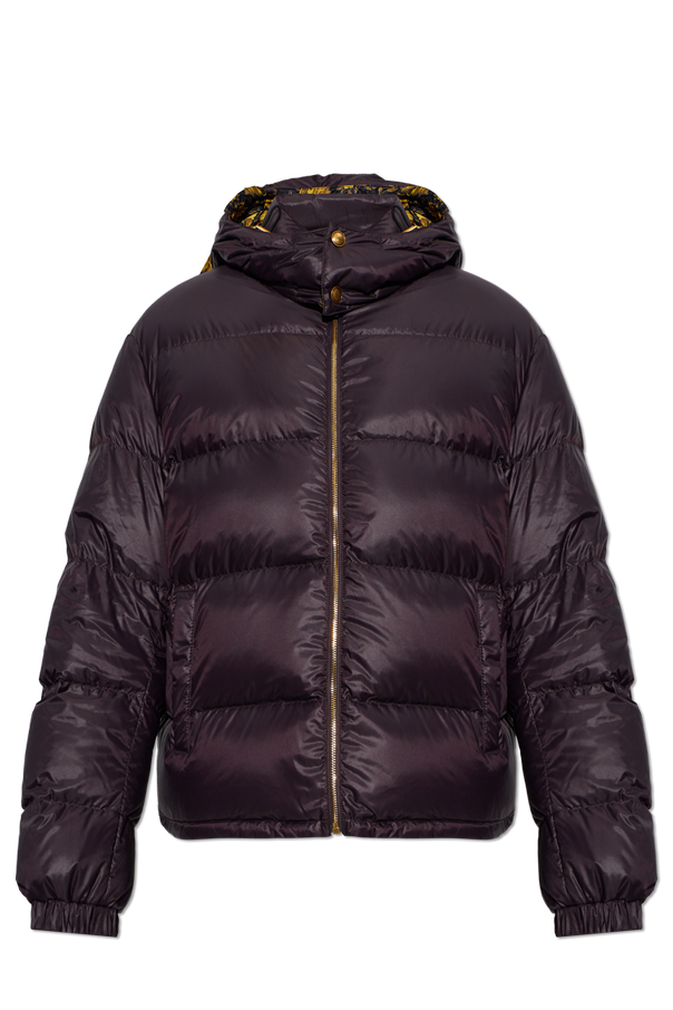 Down Jacket with Detachable Hood od Versace