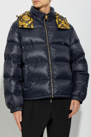 Versace Péřová bunda s kapucí
