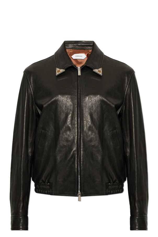 Leather jacket od Versace
