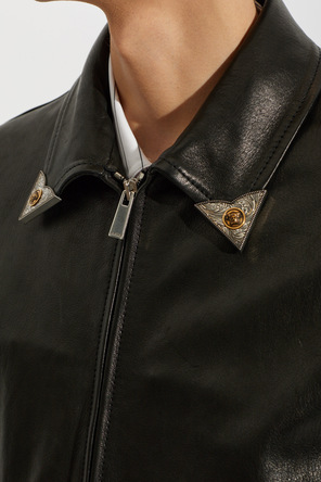 Versace Кожено яке