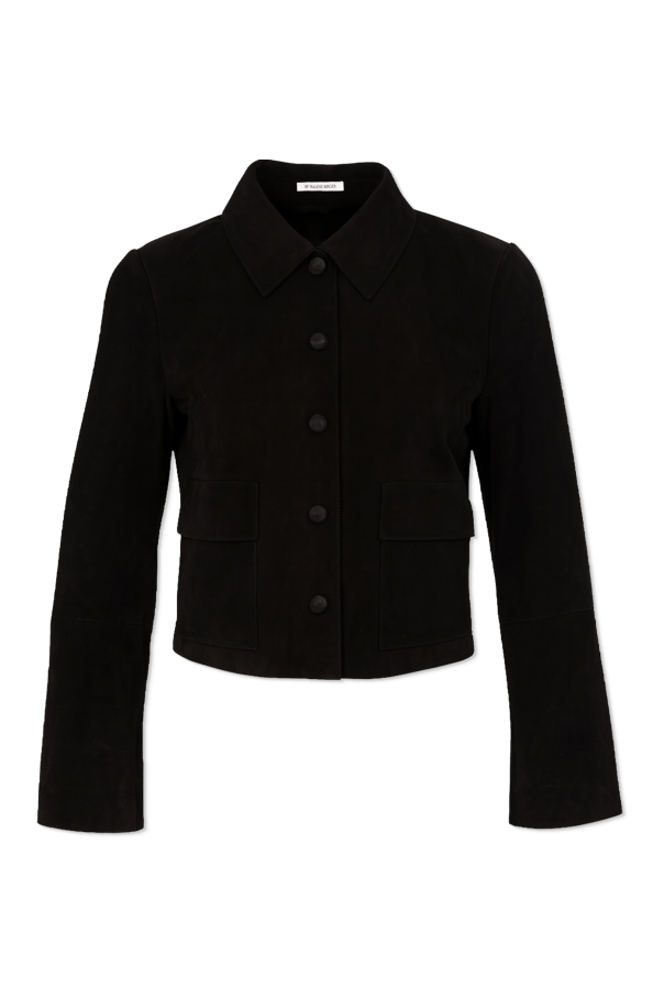 ‘Annie’ leather jacket od By Malene Birger