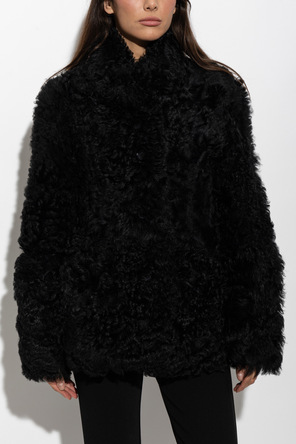 By Malene Birger Haină de blană reversibilă „Adeline”