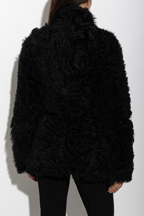 By Malene Birger Haină de blană reversibilă „Adeline”