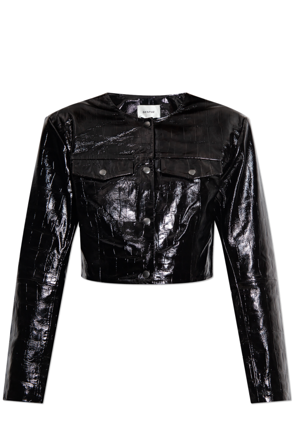 Gestuz ‘AnafeeGZ’ leather jacket