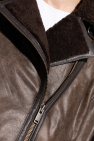 Gestuz BROWN Leather jacket Shearlygz