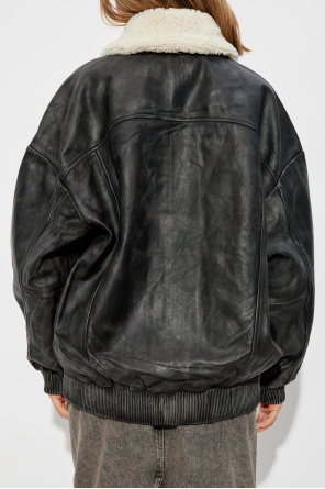 Gestuz Leather jacket Almanagz