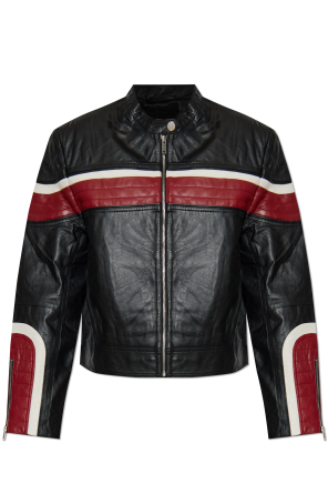 Leather jacket `Gzyvette`