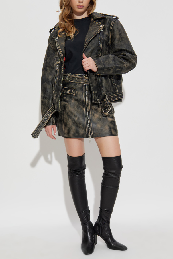 Gestuz Leather jacket `Gzrylee`