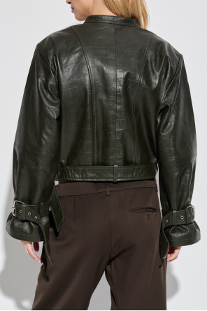 Gestuz Leather jacket `Gzelena`
