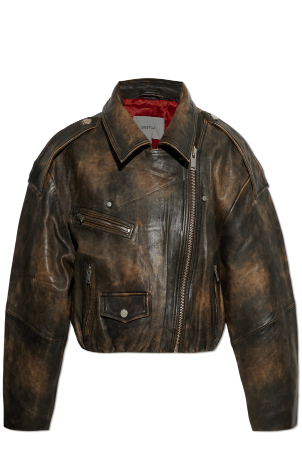 Leather jacket `Gzdiana` od Gestuz