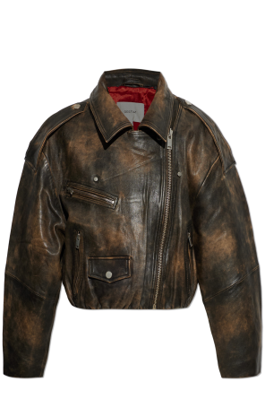Leather jacket `Gzdiana`