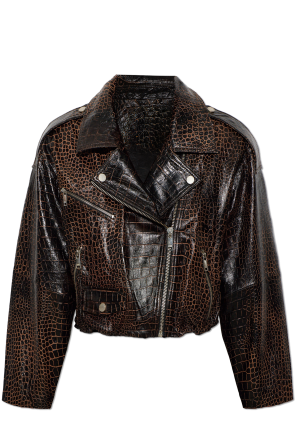 Leather jacket `Gzcesi`