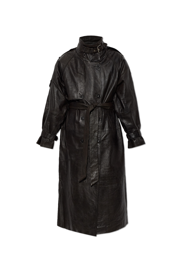 Leather coat ‘Gzcroline’ od Gestuz