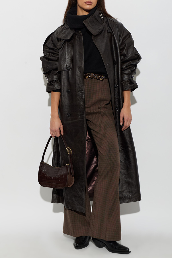 Gestuz ‘Gzcroline’ leather coat