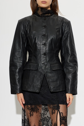 Gestuz Leather jacket ‘Gzchaela’