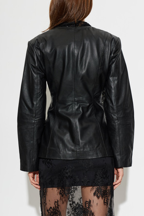 Gestuz Leather jacket ‘Gzchaela’
