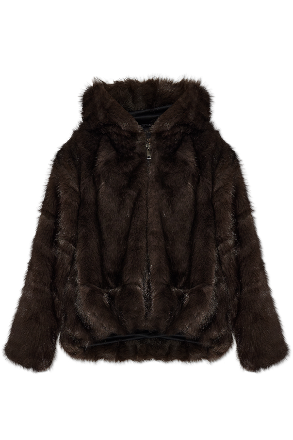 Faux fur coat ‘Gzvenka’ od Gestuz