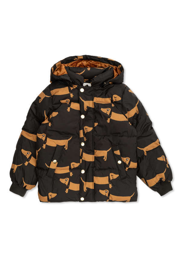 Insulated jacket with detachable hood od Mini Rodini