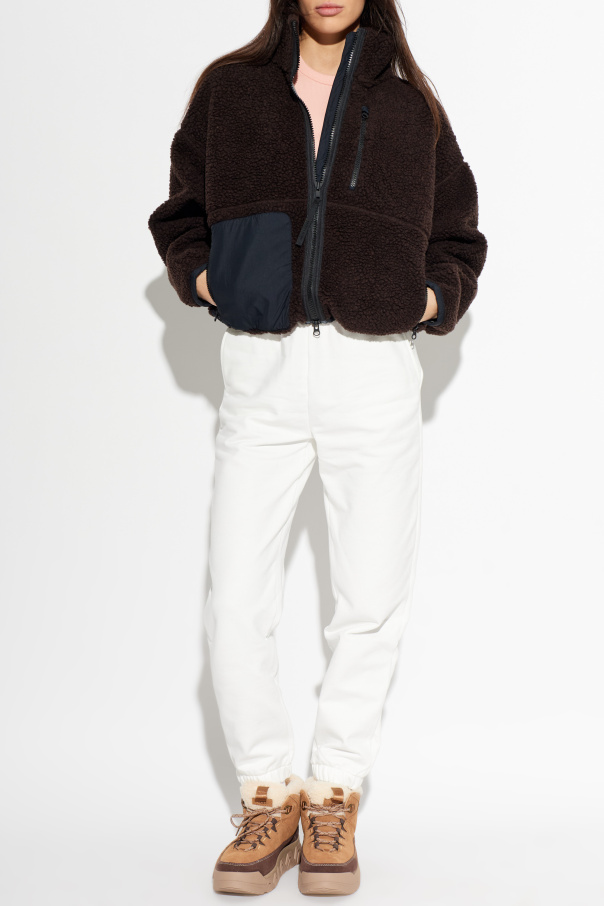 Canada Goose Fleece mit Logo-Patch